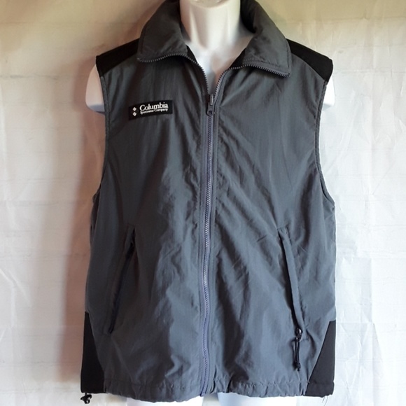 Columbia Other - COLUMBIA MENS VEST SIZE S GRAY AND BLACK